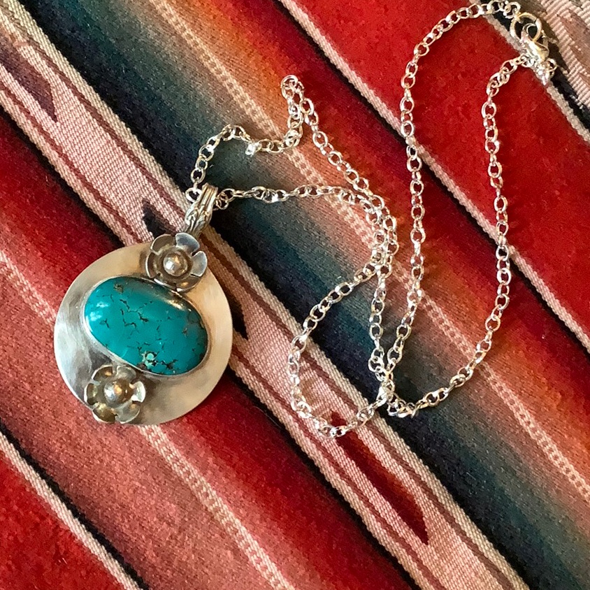 Turquoise/Sterling Necklace
